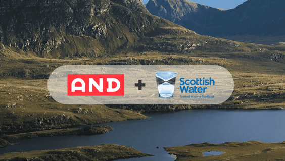 AND Digital chosen as key partner for Scottish Water’s Business Change Delivery Framework