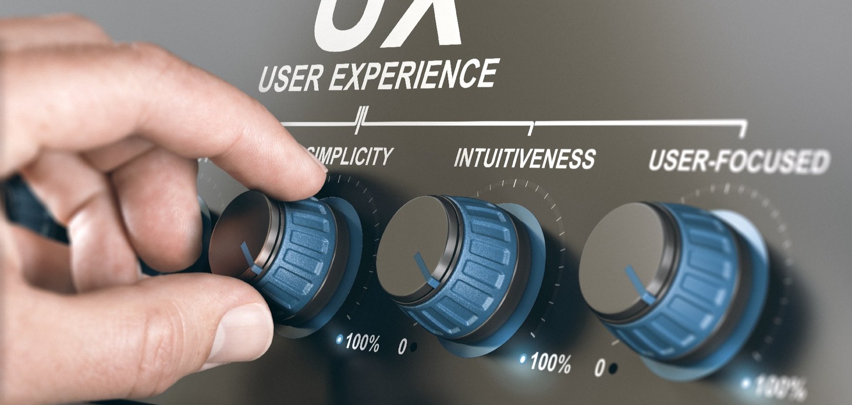 User experience dials 