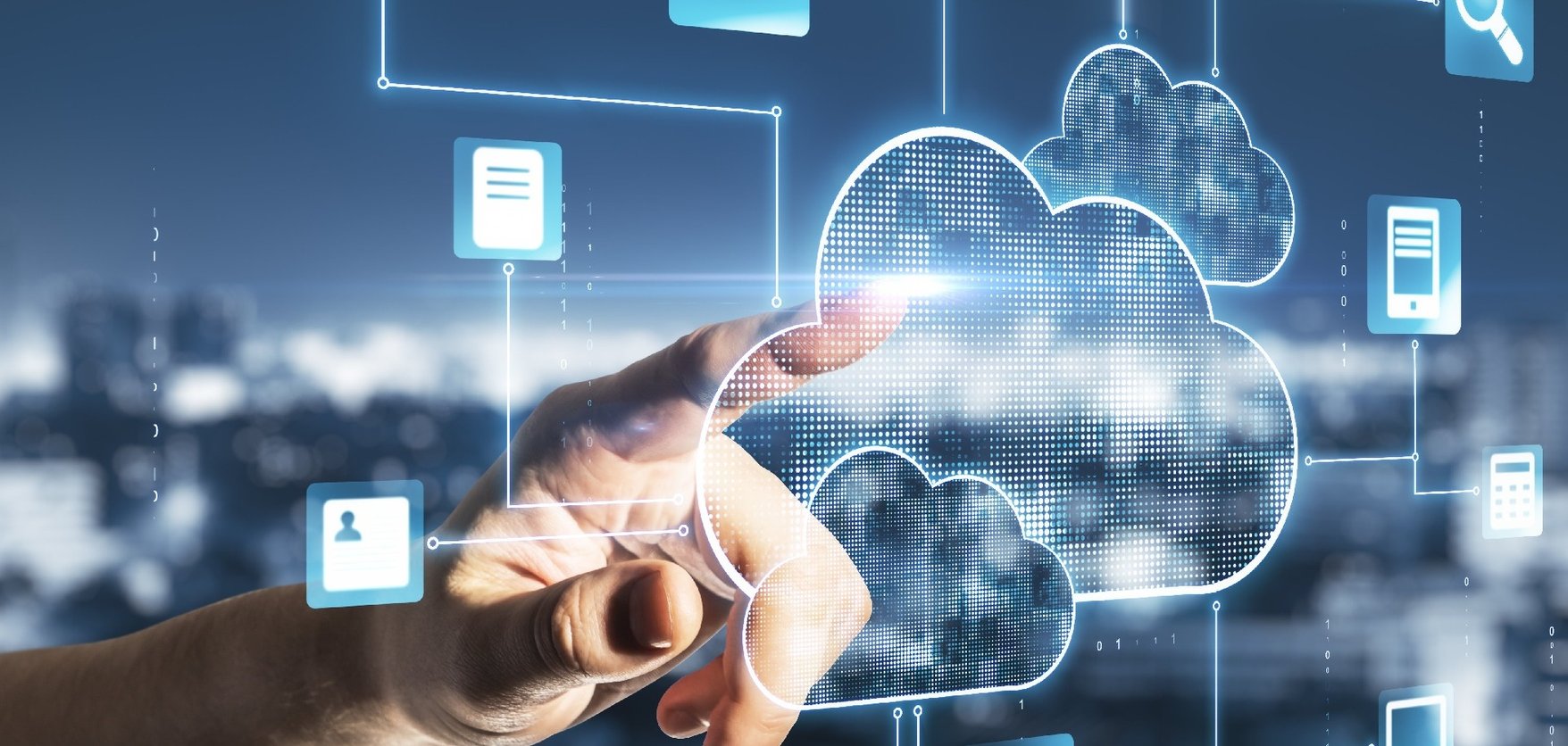 Digital Cloud computing interface 