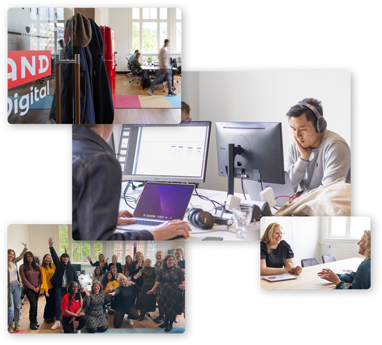 Our ANDi's working in the office